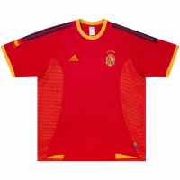 Retro Spain Home Jersey World Cup 2002