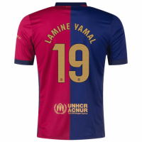 LAMINE YAMAL #19 Barcelona Home Jersey 2024/25